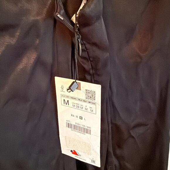 ZARA Spaghetti Strap Satin Fringe Dress Size M Bloggers Fave Holiday New - Picture 7 of 10